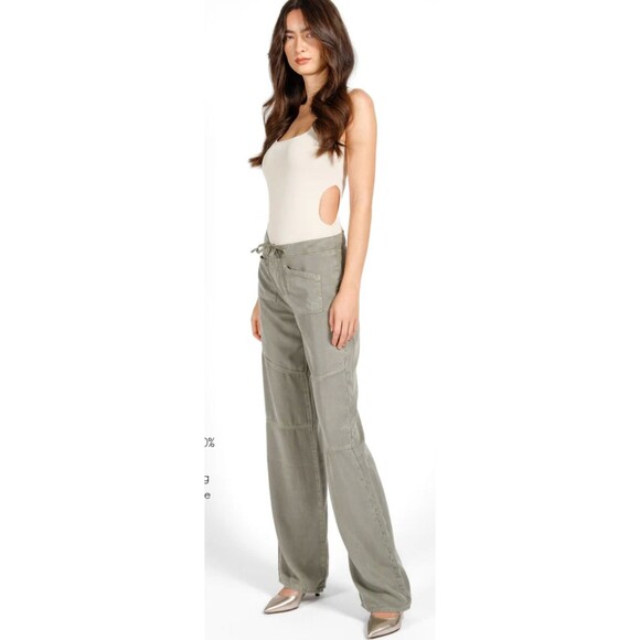 Fidelity Denim 26 Pants Majorette Army Utility Lightweight Women's Sample NWT - Picture 1 of 9